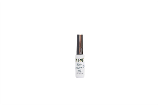 La Par White #9 Nail Art Liner Gel