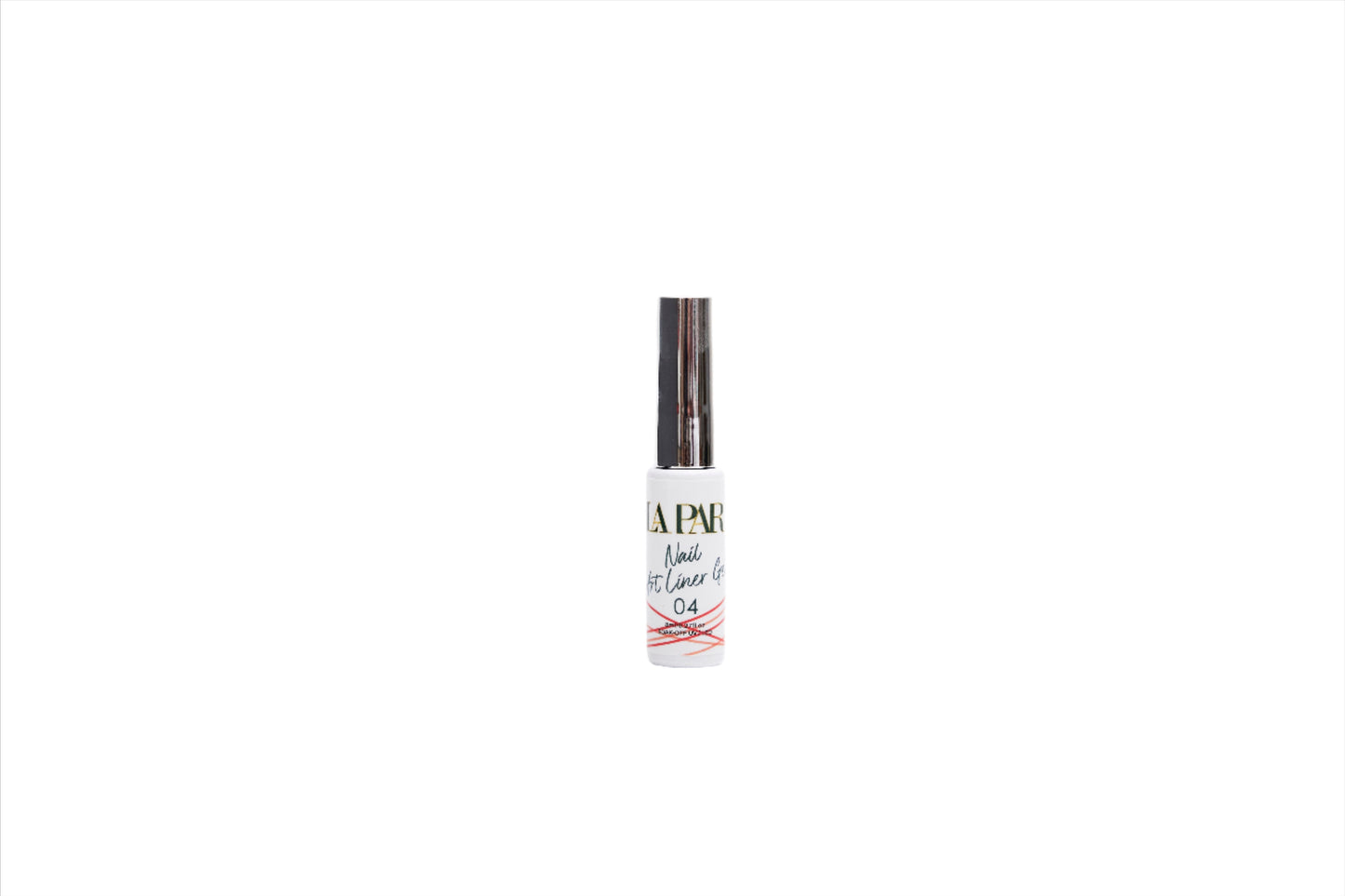 La Par Red #4 Nail Art Liner Gel