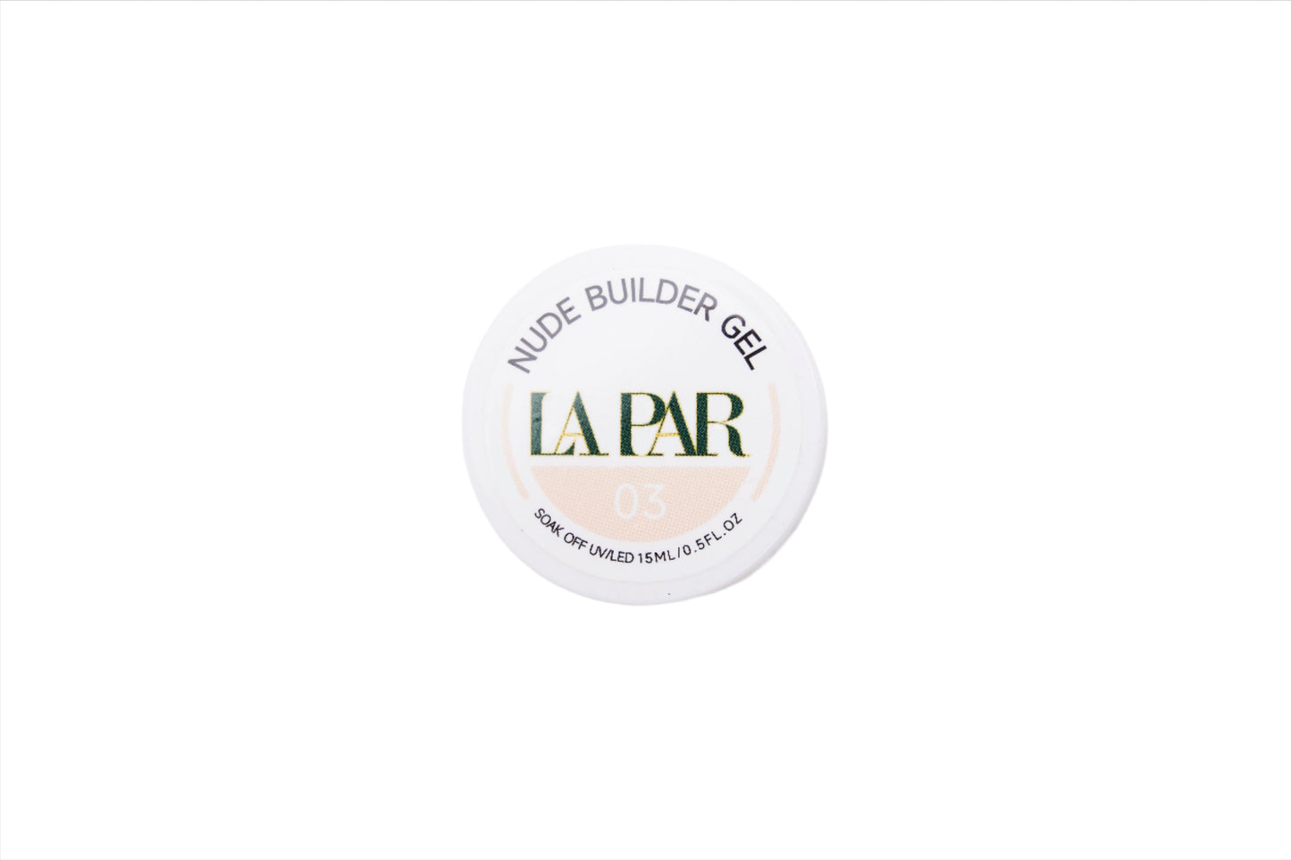 La Par Natural Ivory #3 Nude Builder Gel
