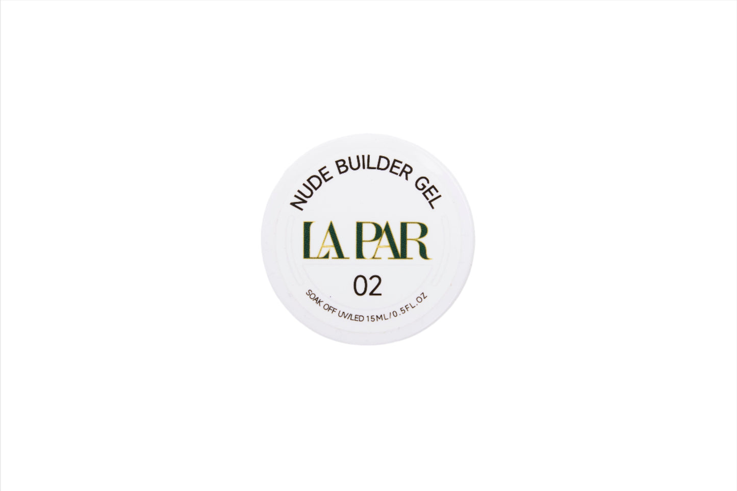 La Par White #2 Nude Builder Gel