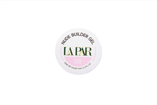 La Par Cotton Candy #8 Nude Builder Gel