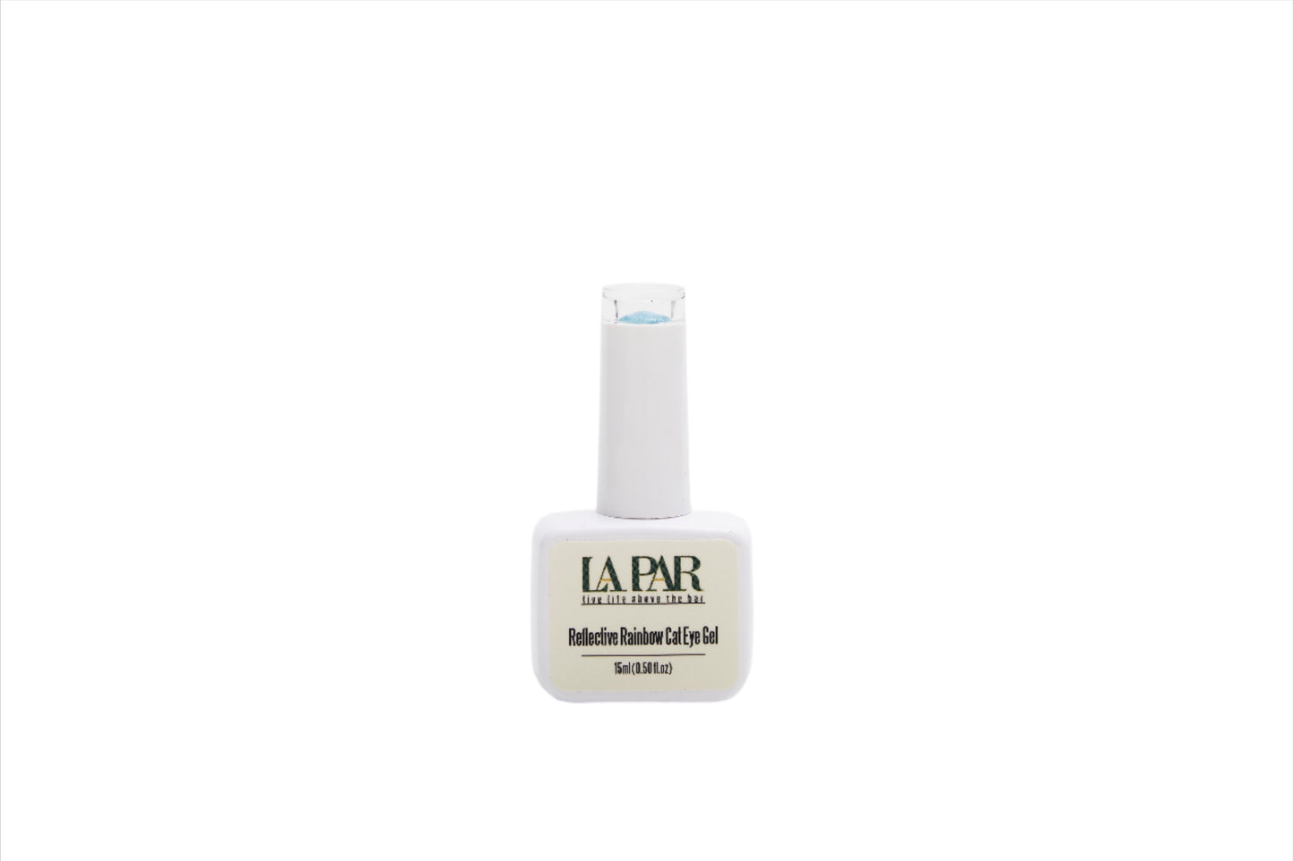 La Par Aqua Marine #5 Reflective Rainbow Cat Eye Gel Polish