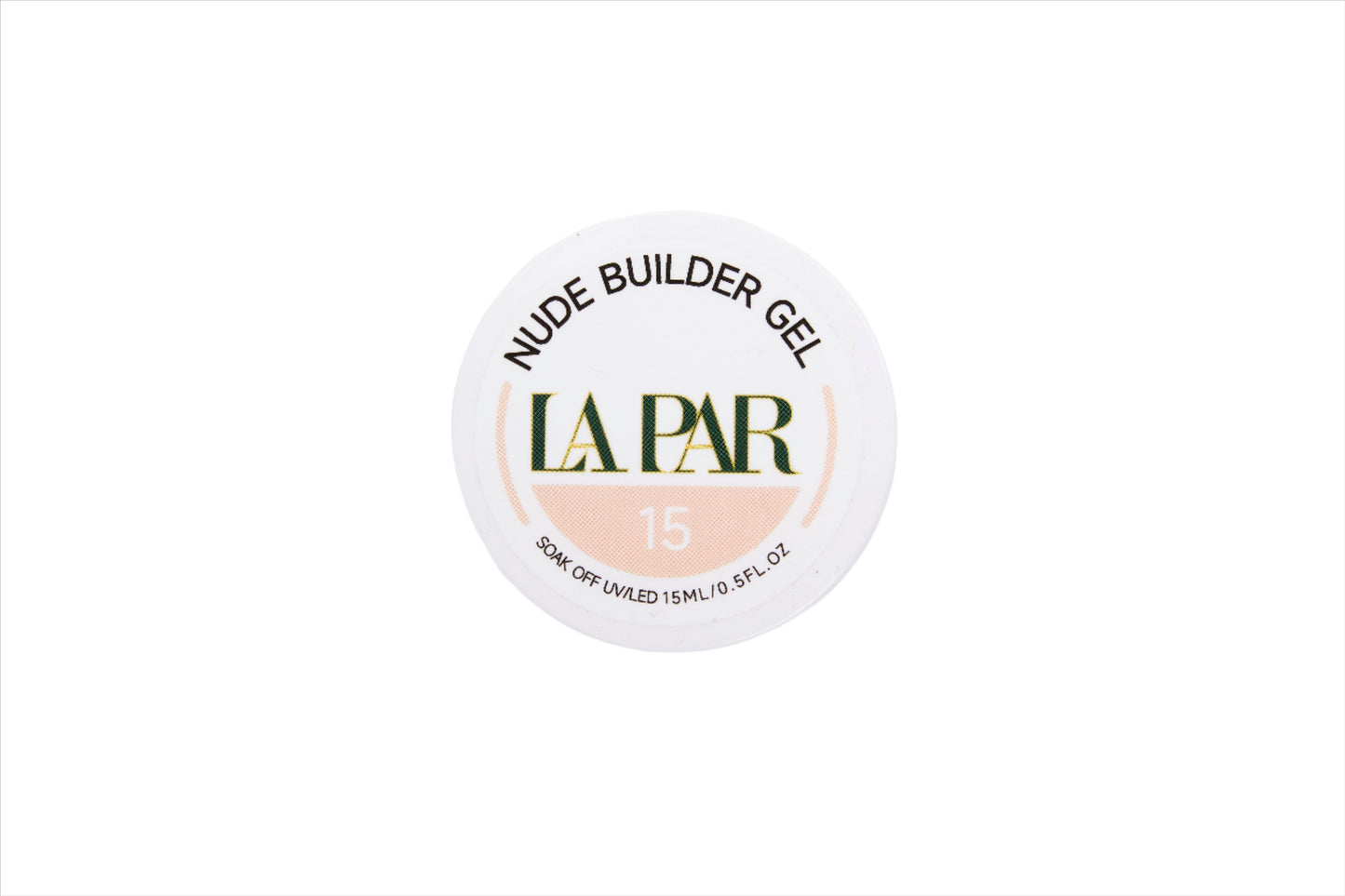 La Par Peach #15 Nude Builder Gel