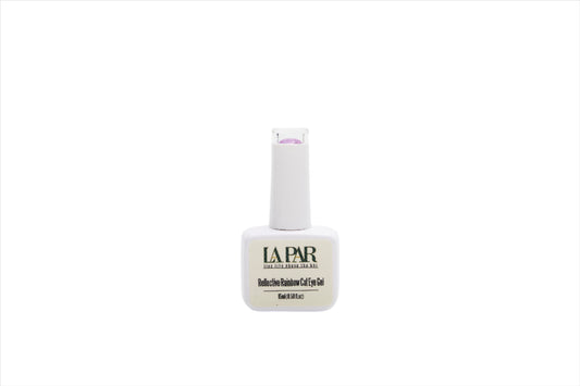 La Par Purpurite #8 Reflective Rainbow Cat Eye Gel Polish