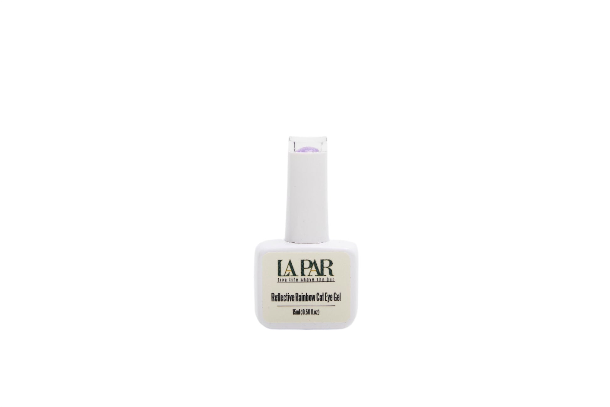 La Par Amethyst #10 Reflective Rainbow Cat Eye Gel Polish