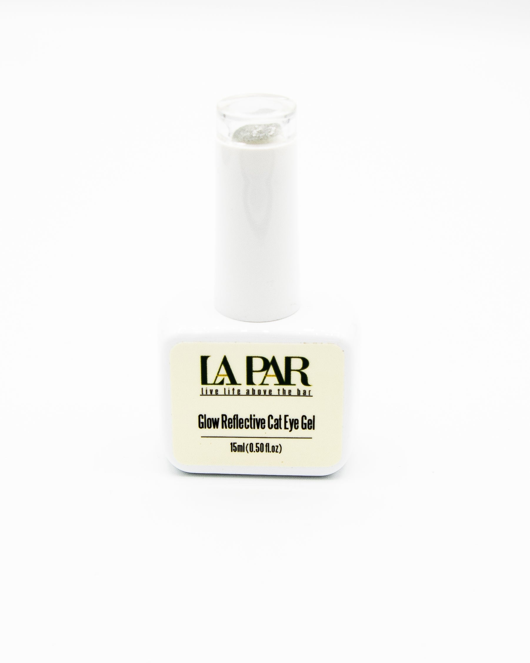 La Par Moonstone #1 Glow Reflective Cat Eye Gel Polish bottle