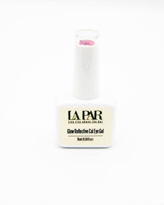 La Par Pink Diamond #2 Glow Reflective Cat Eye Gel Polish bottle