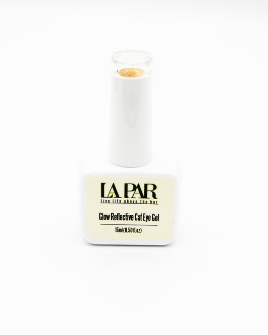 La Par Yellow Diamond #7 Glow Reflective Cat Eye Gel Polish bottle