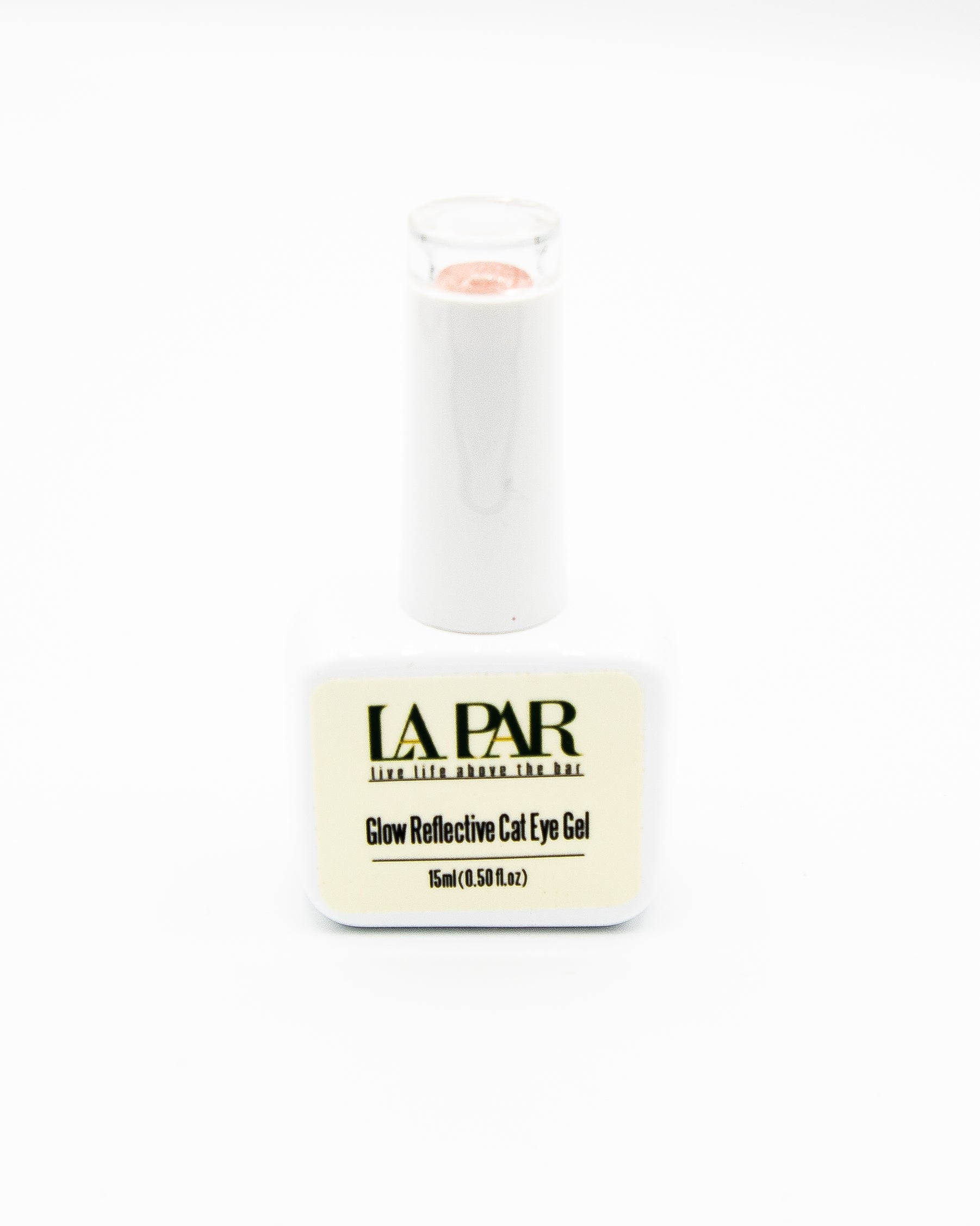 La Par Morganite #8 Glow Reflective Cat Eye Gel Polish bottle