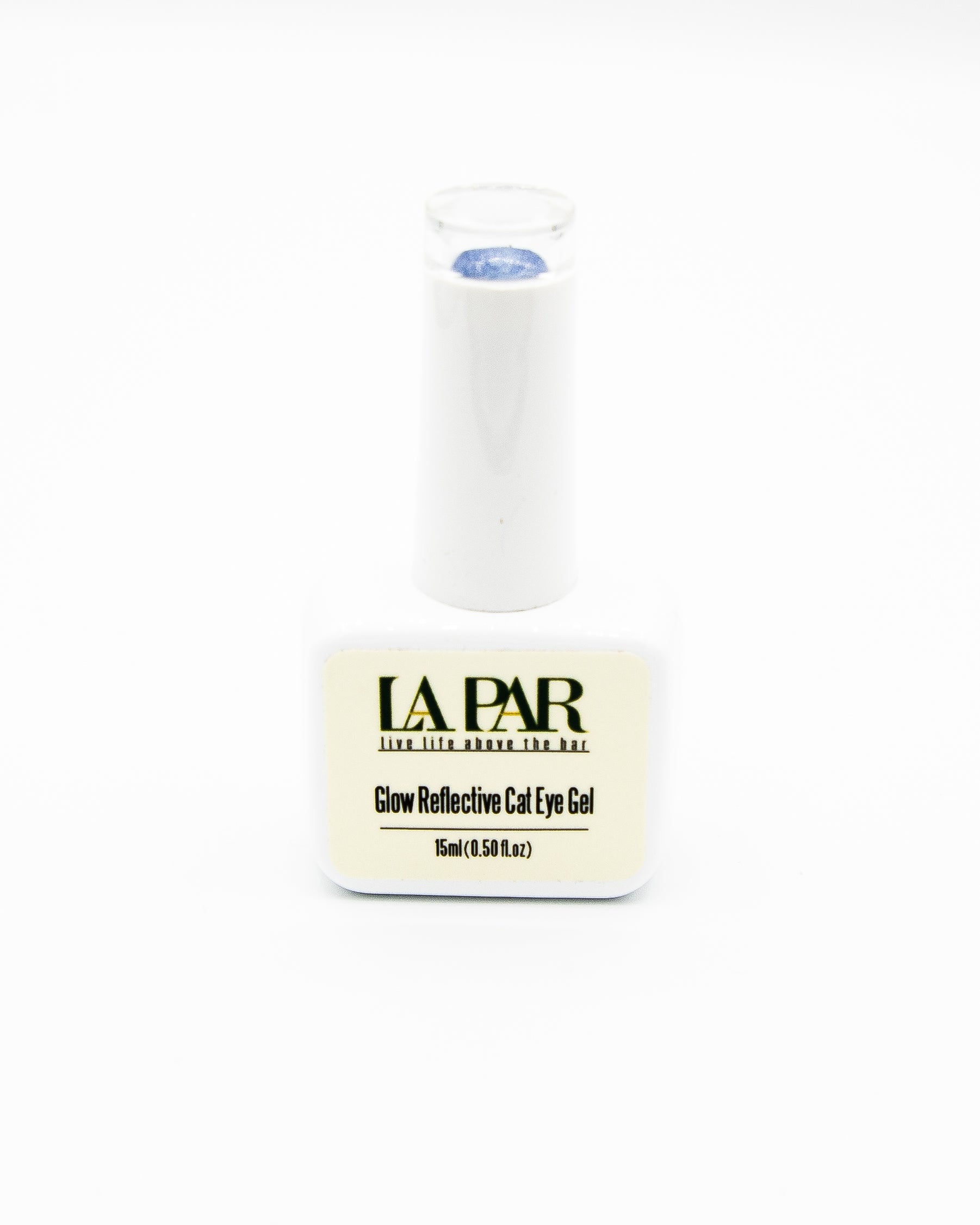 La Par Blue Diamond #9 Glow Reflective Cat Eye Gel Polish bottle
