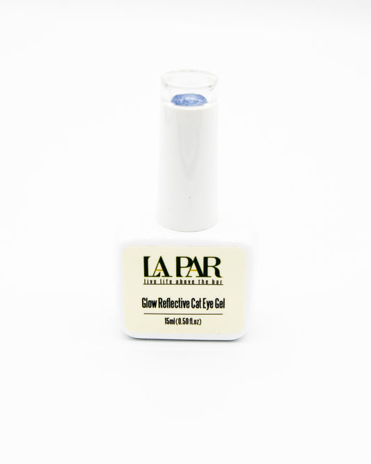 La Par Blue Diamond #9 Glow Reflective Cat Eye Gel Polish bottle
