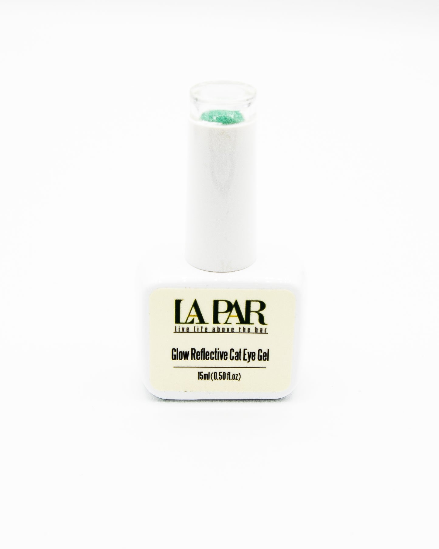 La Par Emerald #10 Glow Reflective Cat Eye Gel Polish bottle