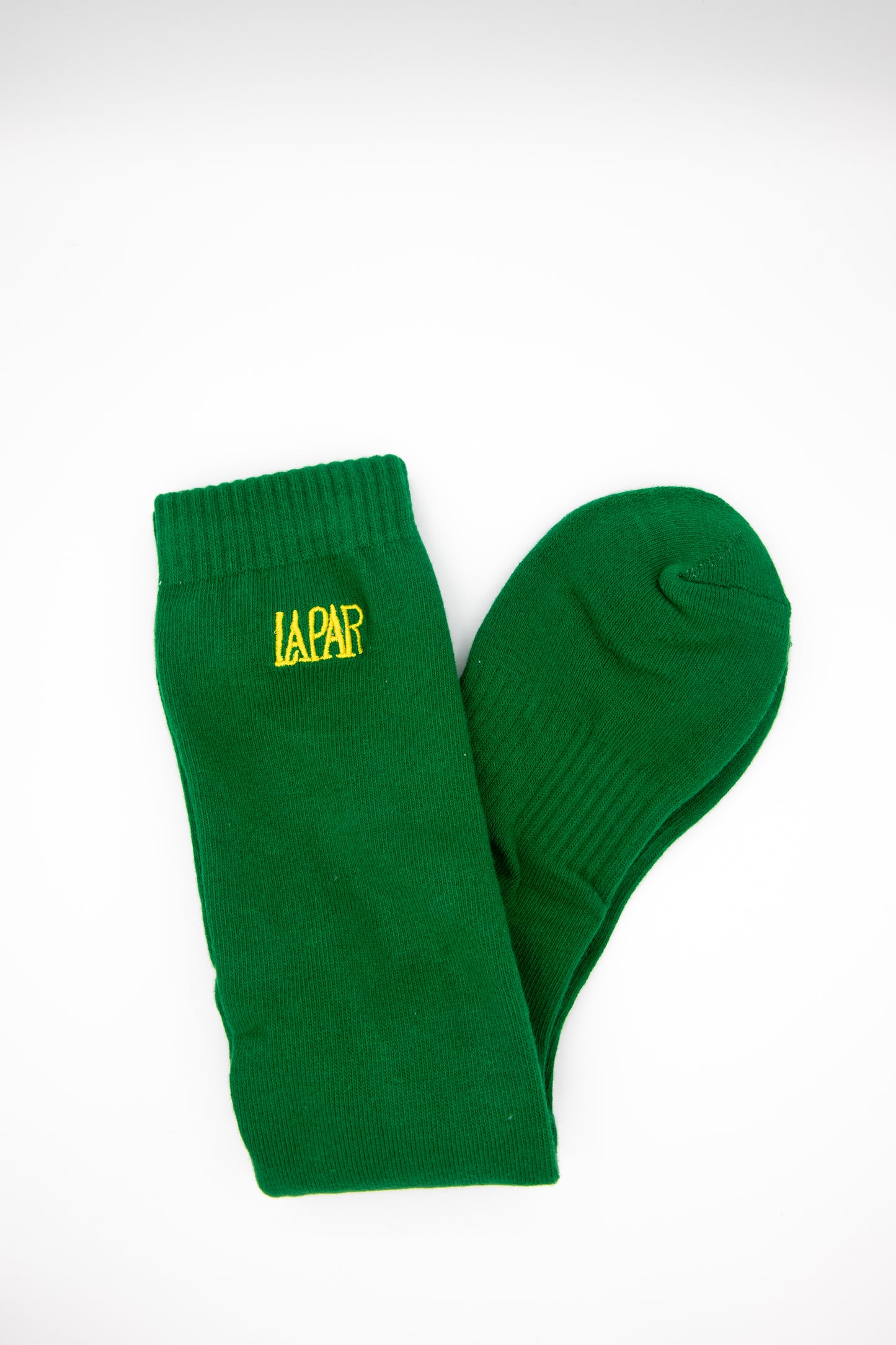 La Par socks in green