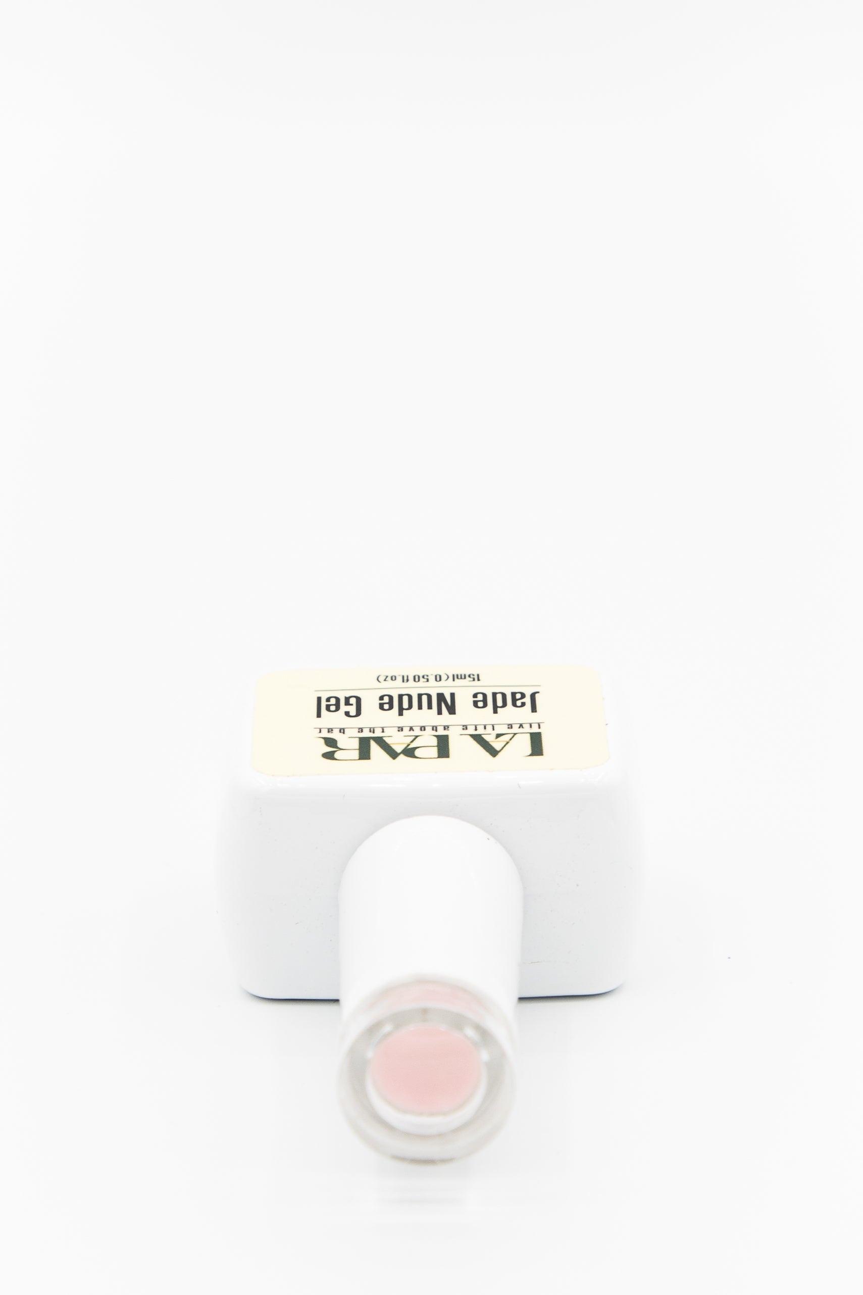 La Par Tyche #121 Jade Nude Gel Polish bottle cap