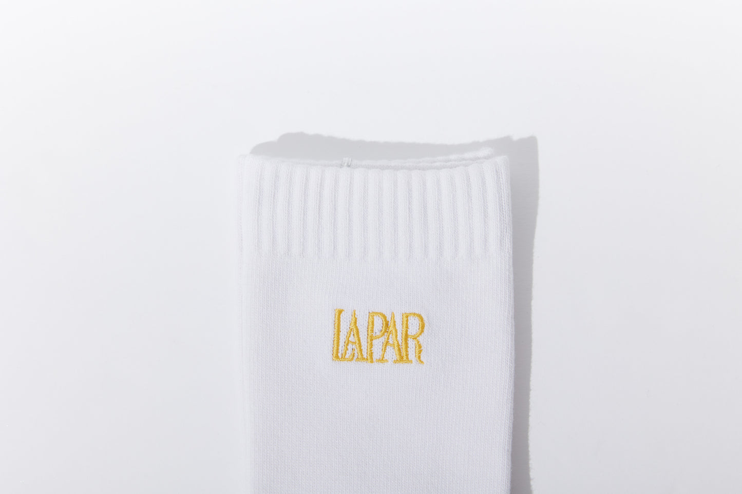 Long White La Par Socks