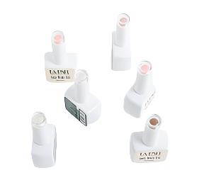 La Par Jade Nude Gel Collection with built in gel builder