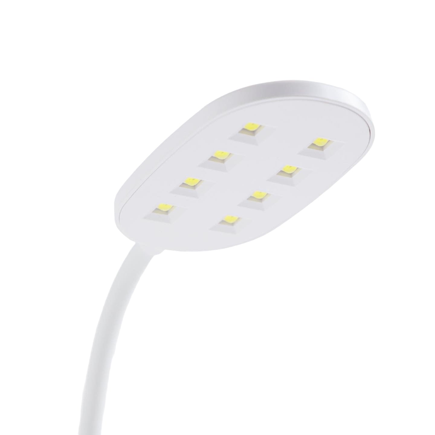 Image of the LED lights on the La Par Standing LED Lamp for Gel Extensions