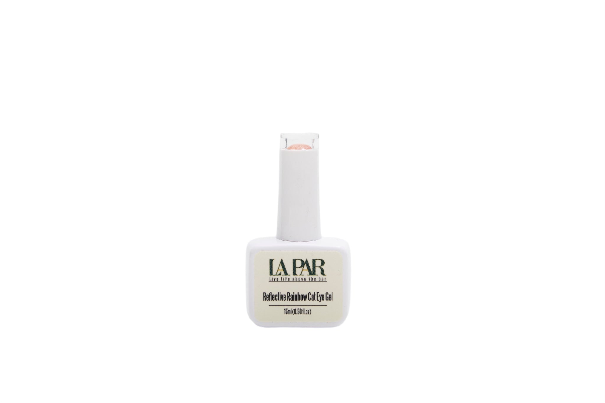 La Par Rose Quartz #9 Reflective Rainbow Cat Eye Gel Polish